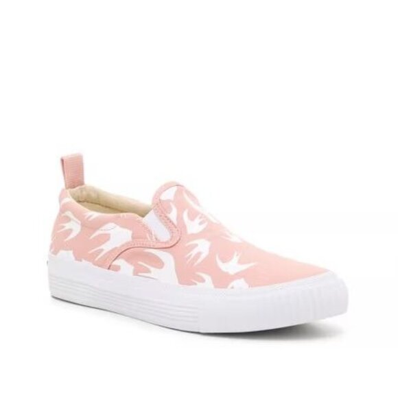 MCQ Alexander MCQueen Women's Swallow Pink Slip On Sneaker Size 41 / 11 NEW NIB - Picture 1 of 4